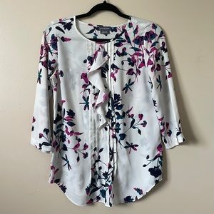 Van Heusen long sleeve floral blouse